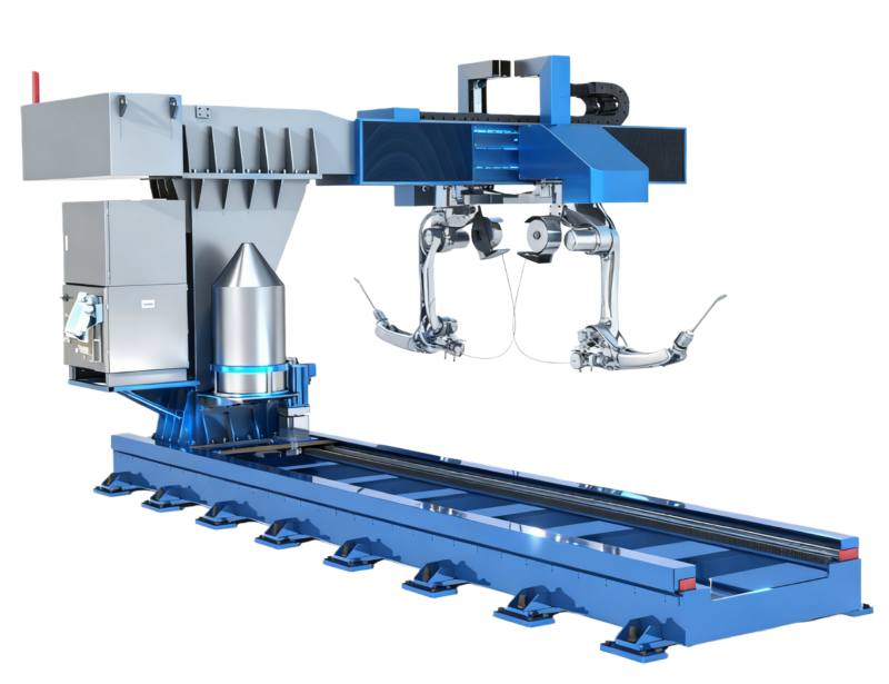 Cantilever-type AI Welding robot workstation 1