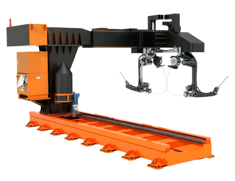 Cantilever-type AI Welding robot workstation 2