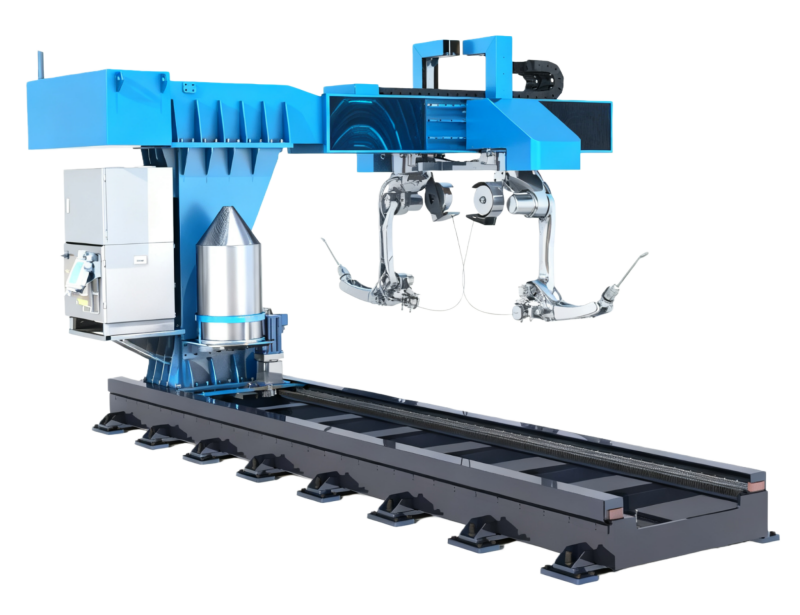 Cantilever-type AI Welding robot workstation 3
