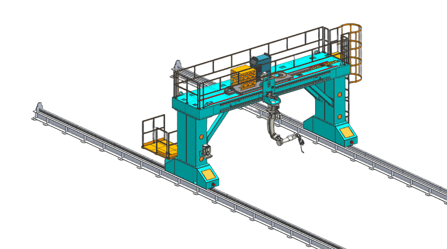 Gantry AI welding robot Workstation 2
